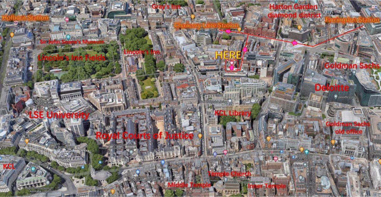 Superior Entire Apartment Between St Pauls Cathedral And Covent Garden 伦敦 外观 照片
